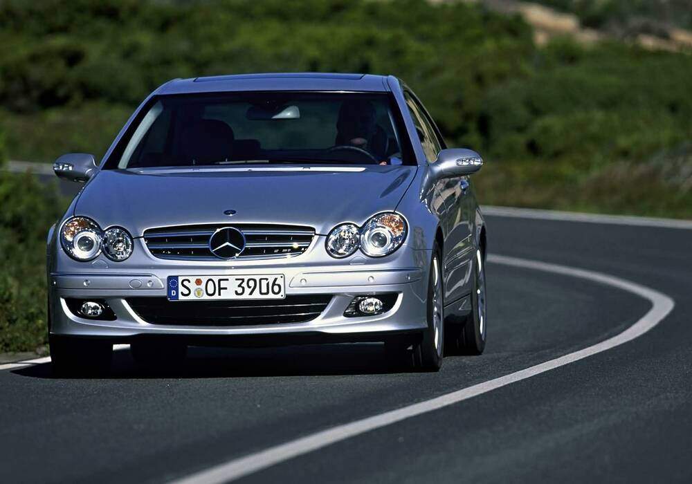 Fiche technique Mercedes-Benz CLK II 500 (C209) (2006-2010)