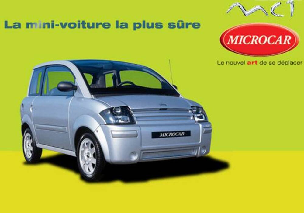 Fiche technique Microcar MC1 Lombardini (2003-2006)