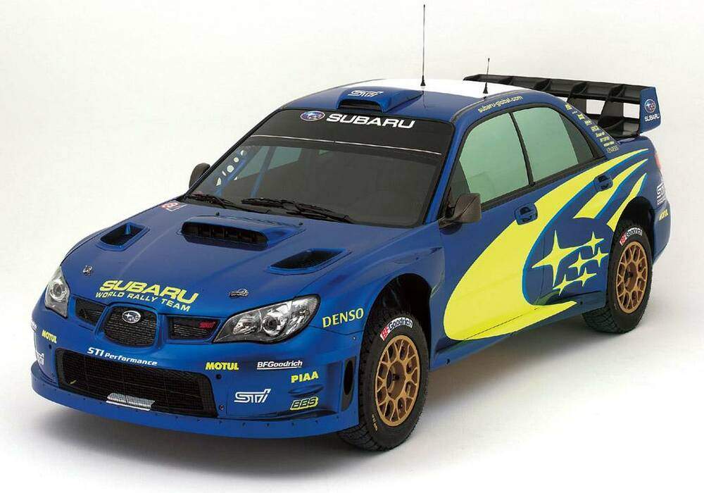 Fiche technique Subaru Impreza WRC2007 (2007)