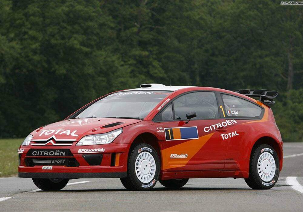 Fiche technique Citro&euml;n C4 WRC (2006-2010)