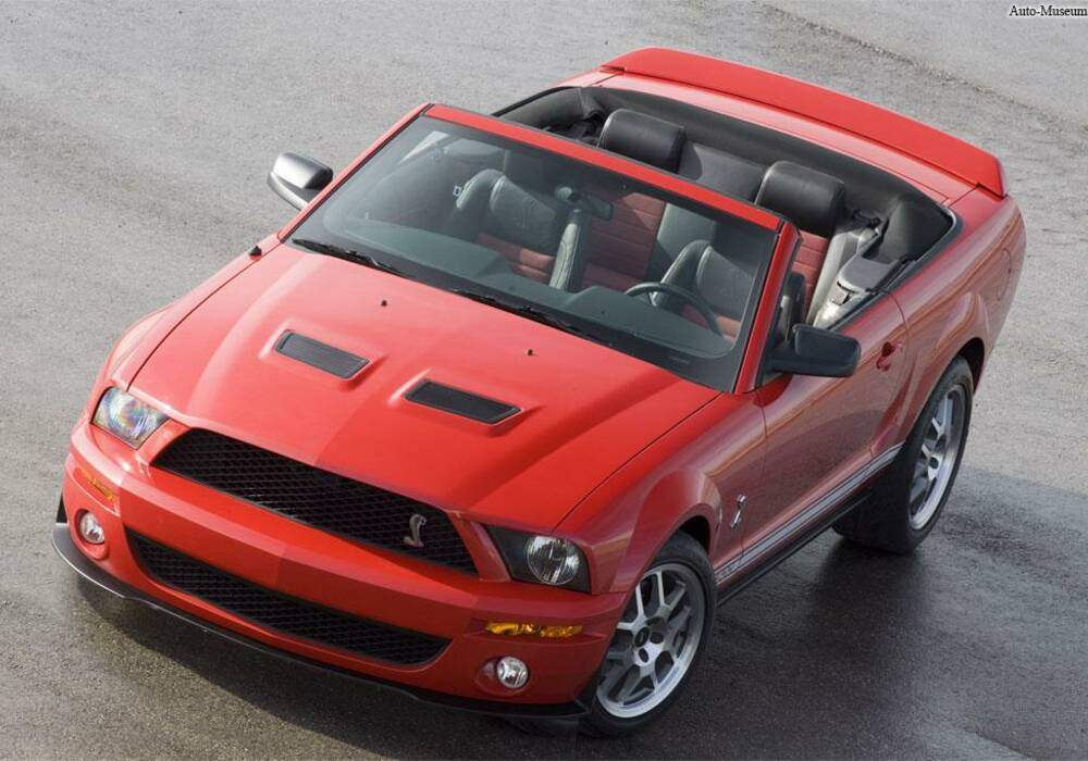 Fiche technique Shelby Mustang II GT500 Convertible (2006-2009)