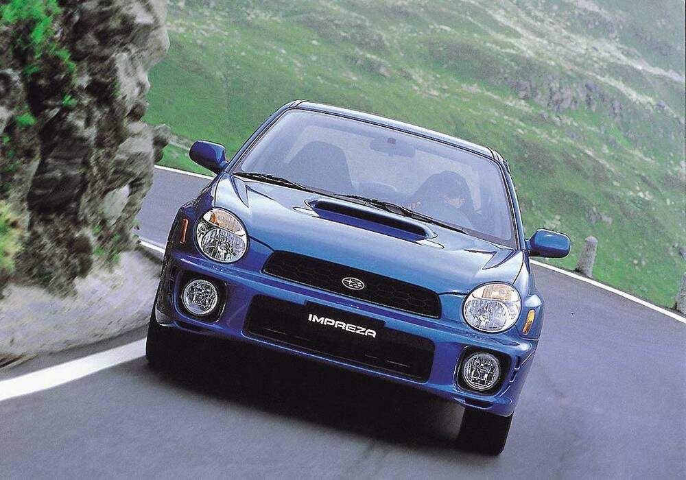 Fiche technique Subaru Impreza II WRX (2001-2002)