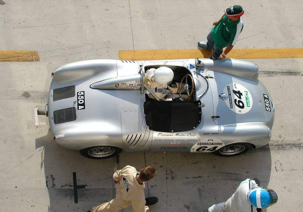 Fiche technique Porsche 550 Spyder (1953-1955)