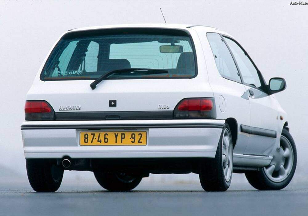 Fiche technique Renault Clio 16v (1993-1996)