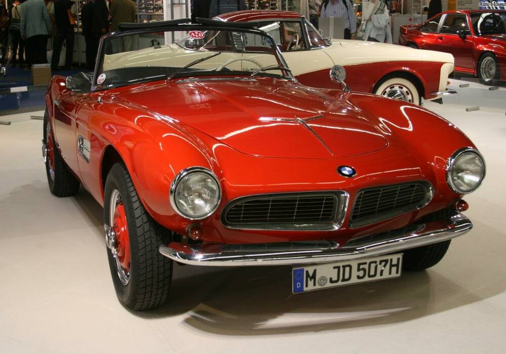 Fiche technique BMW 507 (1956-1959)