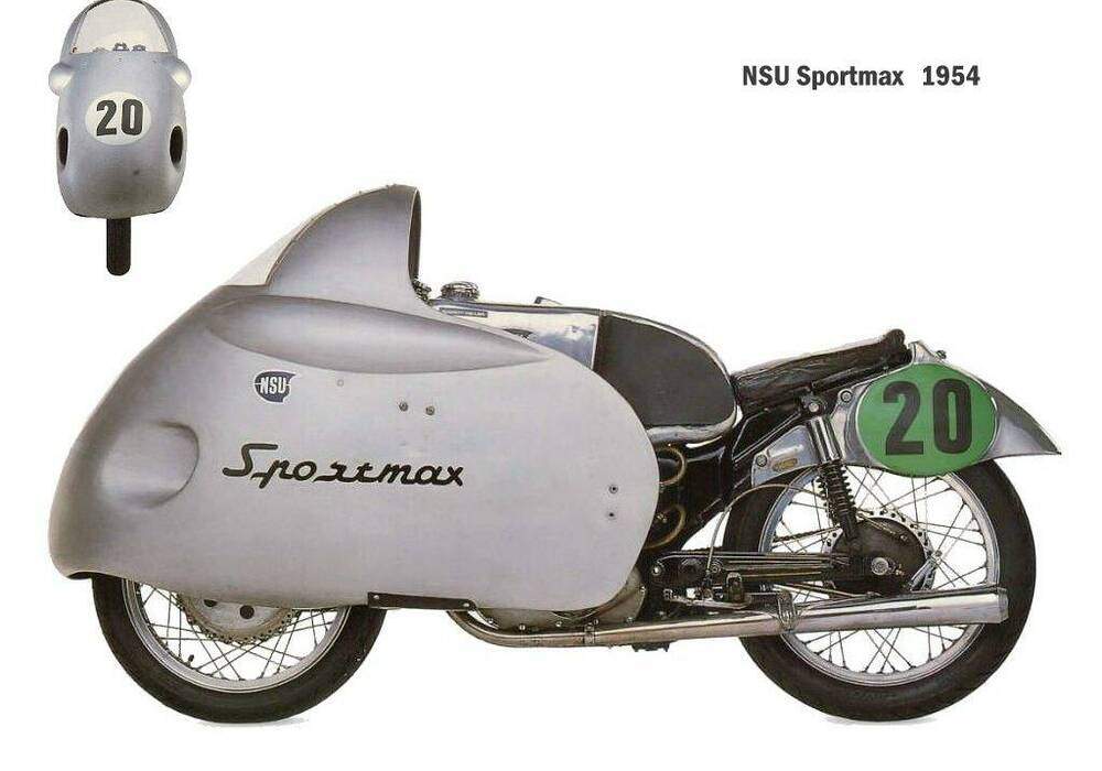 Fiche technique NSU Sportmax (1954-1956)