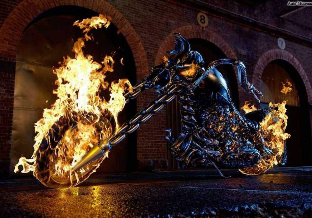 Fiche technique Motos de films : Hellcycle du Ghost Rider (2006)