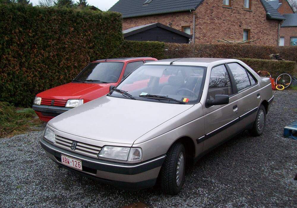 Fiche technique Peugeot 405 1.6 90 (1987-1996)