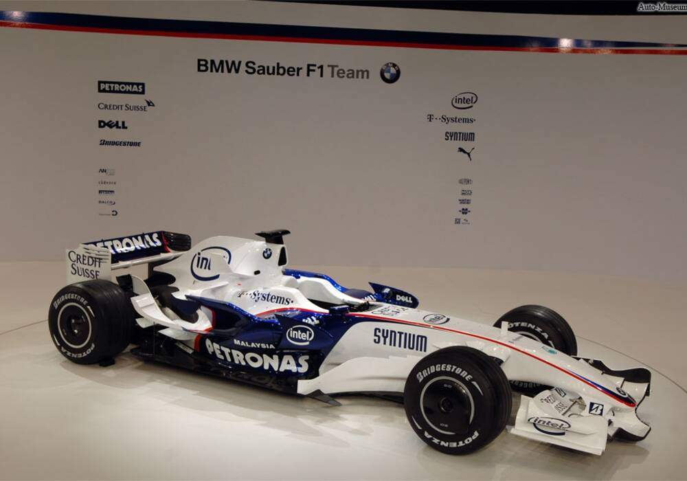 Fiche technique BMW Sauber F1.08 (2008)
