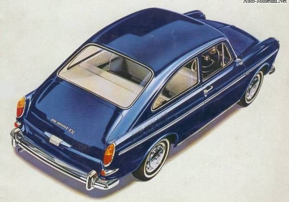 Fiche technique Volkswagen 1600 TL Fastback (1965-1973)