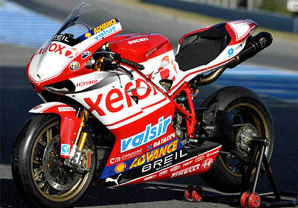 Fiche technique Ducati 1098 F08 (2008)