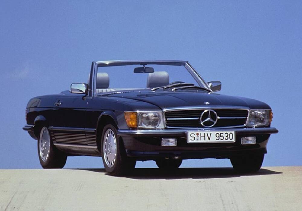 Fiche technique Mercedes-Benz 380 SL (R107) (1980-1985)