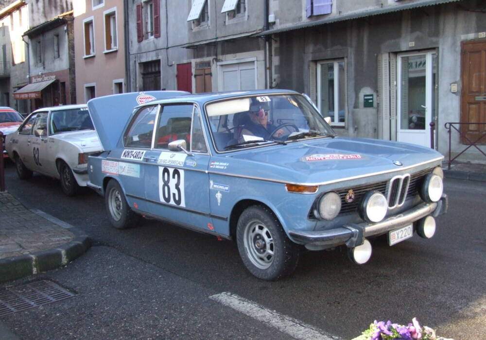 Fiche technique BMW 1602 (E10) (1971-1975)