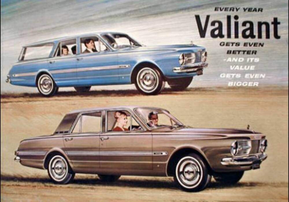 Fiche technique Chrysler Valiant II AP6 225ci (1965-1966)