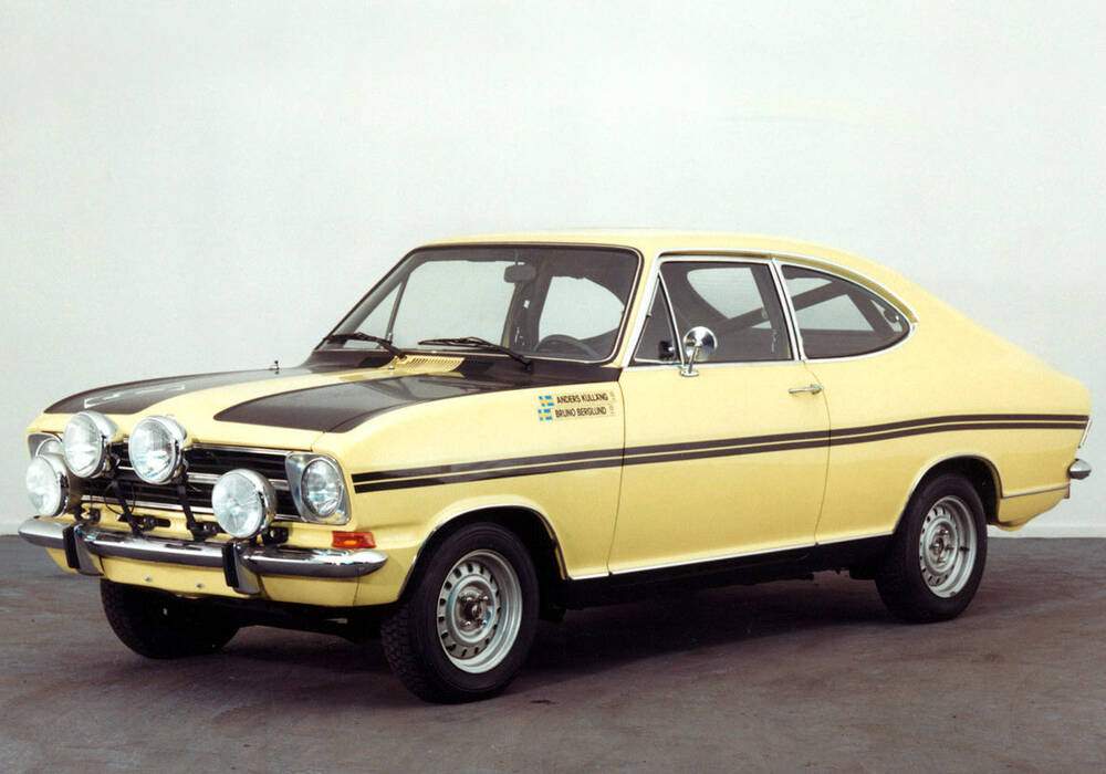 Fiche technique Opel Kadett II Rallye 1900 (1967-1973)