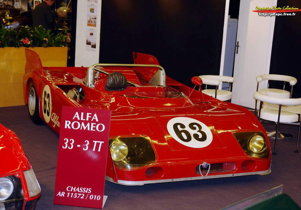 Fiche technique Alfa Romeo 33/TT/3 Spider (1971-1972)