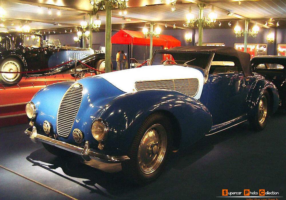 Fiche technique Bugatti Type 50 Million Guiet Coup&eacute; (1931-1933)