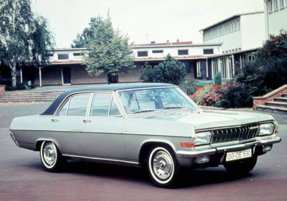 Fiche technique Opel Diplomat 5.4 V8 (1966-1968)