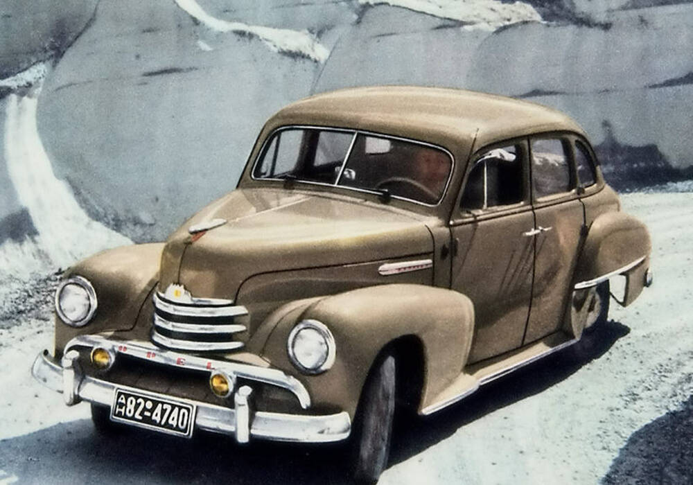 Fiche technique Opel Kapit&auml;n (1951-1953)