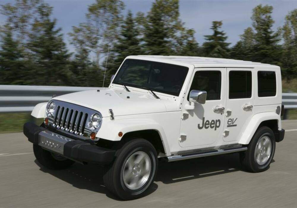 Fiche technique Jeep EV Prototype (2008)