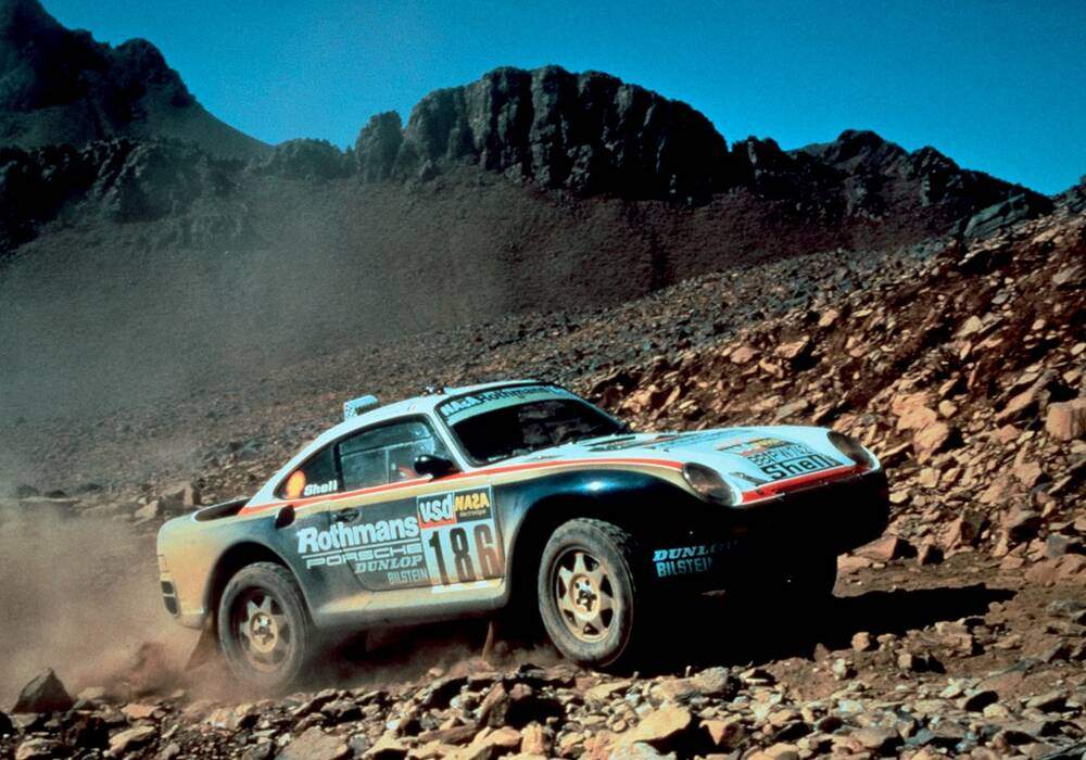 Fiche technique Porsche 959 Dakar (1986)