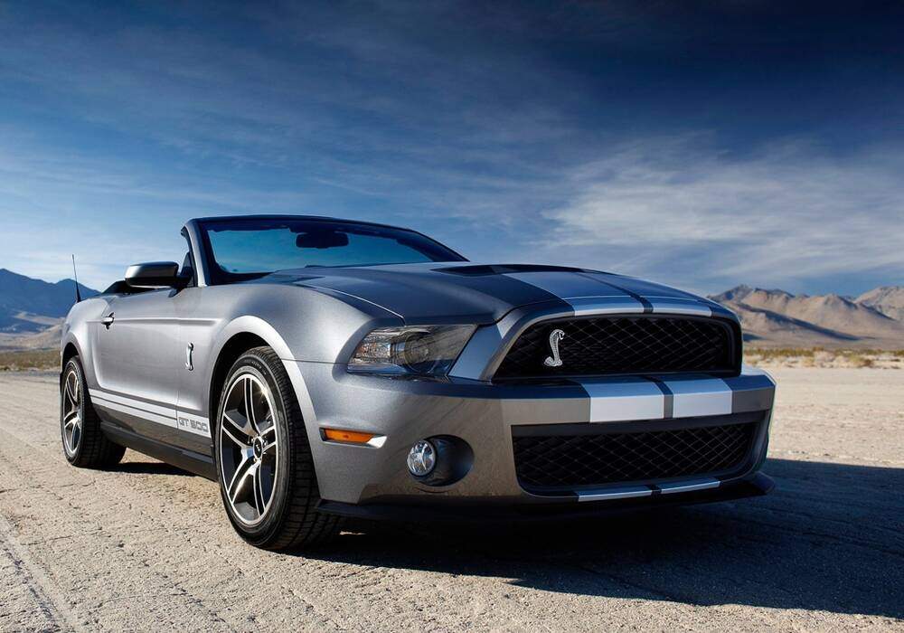 Fiche technique Shelby Mustang II GT500 Convertible (2009-2010)