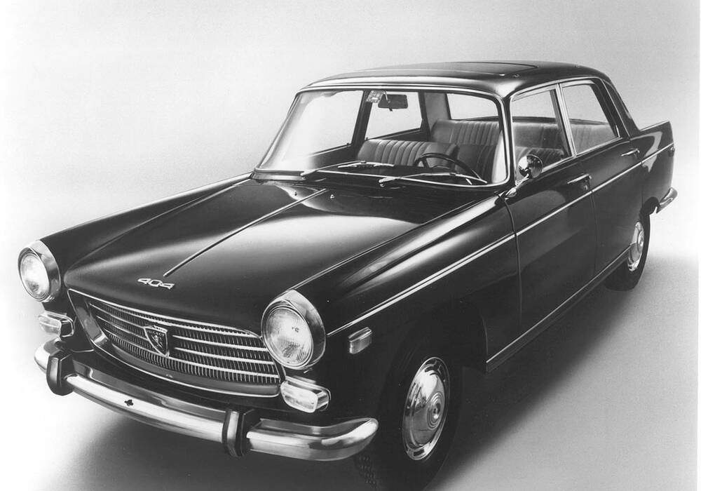 Fiche technique Peugeot 404 1.6 (1965-1966)