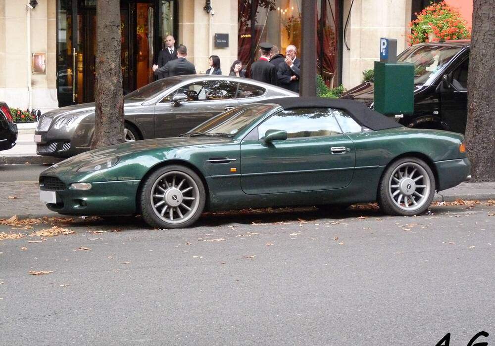 Fiche technique Aston Martin DB7 Volante (1996-1999)