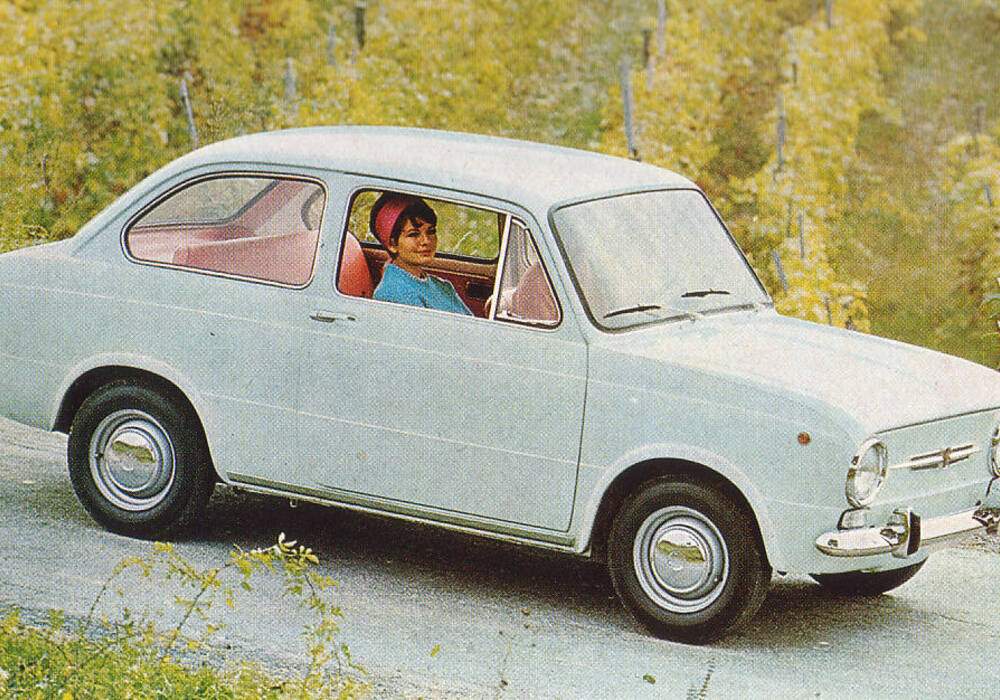 Fiche technique Fiat 850 Super (1965-1971)