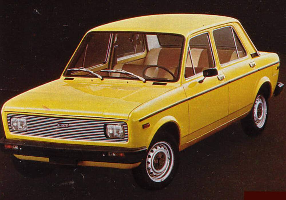 Fiche technique Fiat 128 1100 (1969-1984)