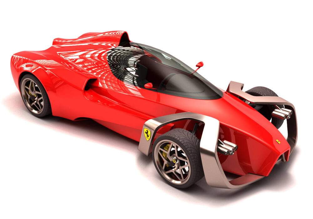 Fiche technique Siamak Ruhi Dehkordi Ferrari Zobin Concept (2008)