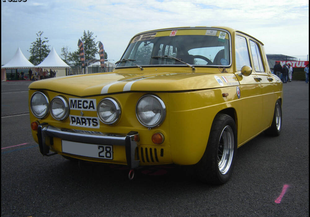 Fiche technique Renault 8 Gordini 1.1 (1964-1967)