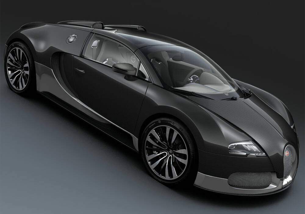 Fiche technique Bugatti EB 16.4 Veyron Grand Sport &laquo; Grey Carbon &raquo; (2010)