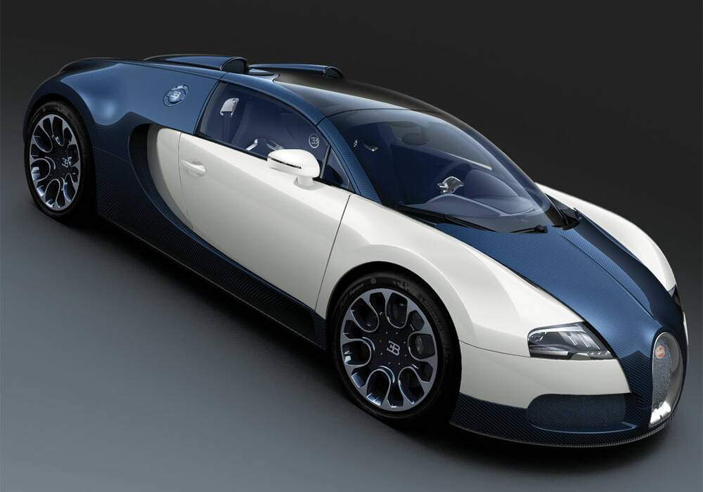 Fiche technique Bugatti EB 16.4 Veyron Grand Sport &laquo; Royal Dark Blue &raquo; (2010)