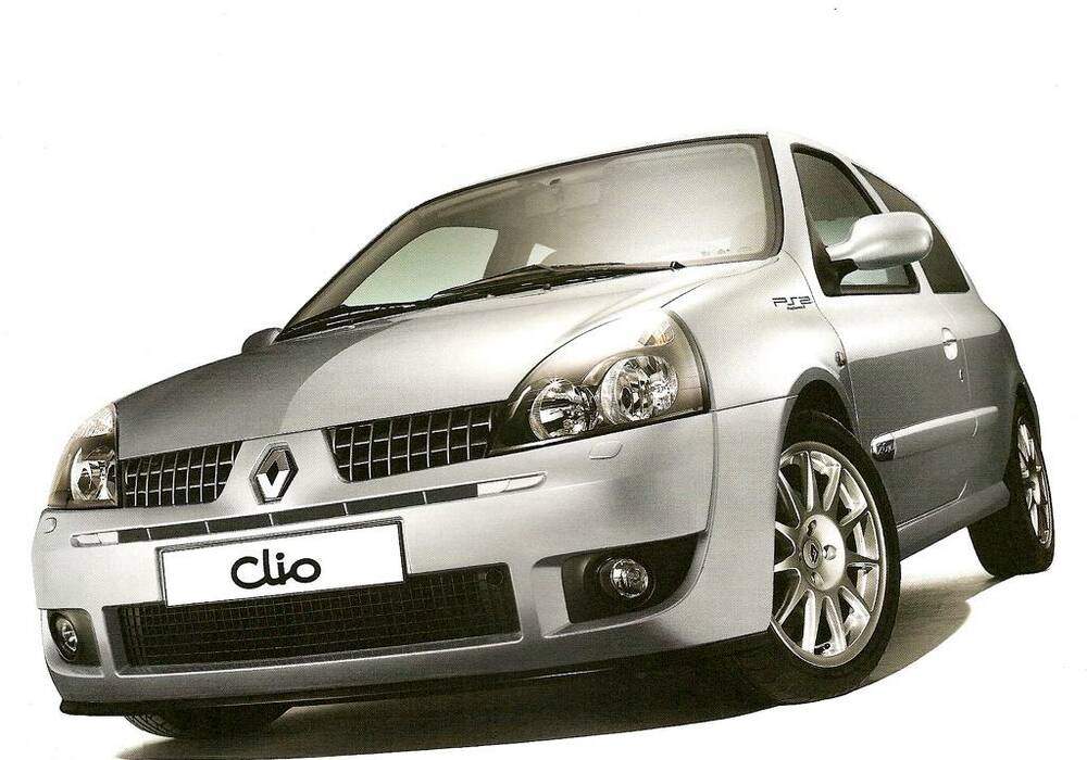 Fiche technique Renault Clio II RS &laquo; Playstation 2 &raquo; (2003)