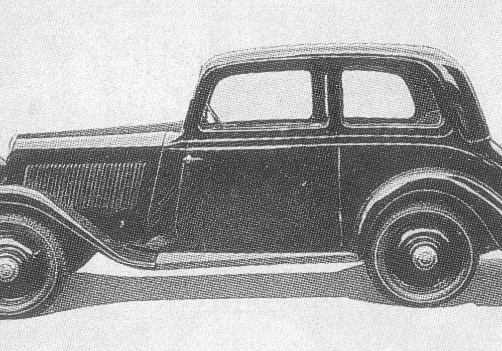 Fiche technique Hanomag Garant Typ 11 (1934-1938)