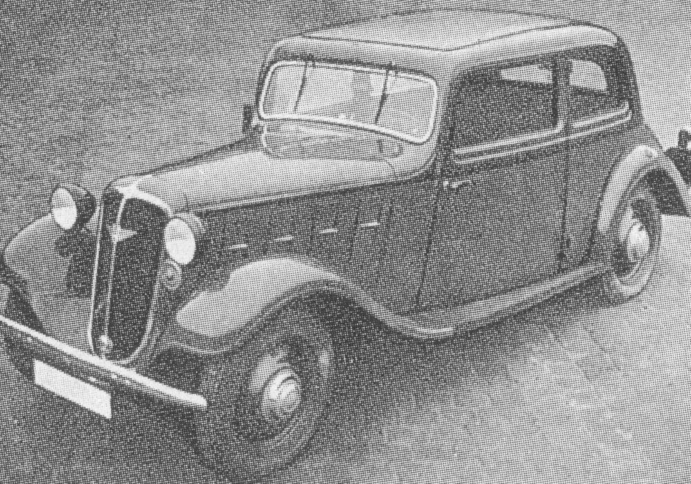 Fiche technique Hanomag Rekord Typ 15K (1934-1940)