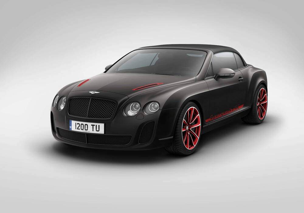 Fiche technique Bentley Continental Supersports Convertible ISR (2011)