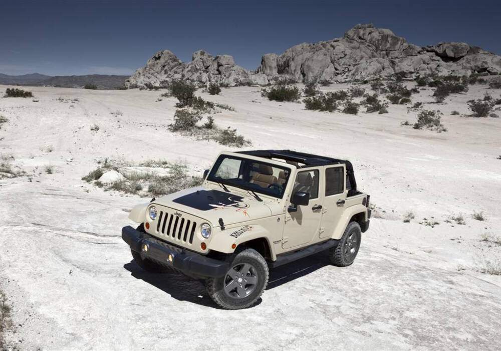 Fiche technique Jeep Wrangler III 3.8 V6 (JK) &laquo; Mojave Edition &raquo; (2011-2018)