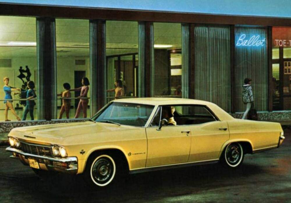 Fiche technique Chevrolet Impala IV 409ci 345 (1965-1970)