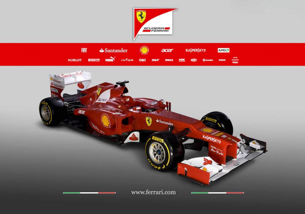 Fiche technique Ferrari F2012 (2012)