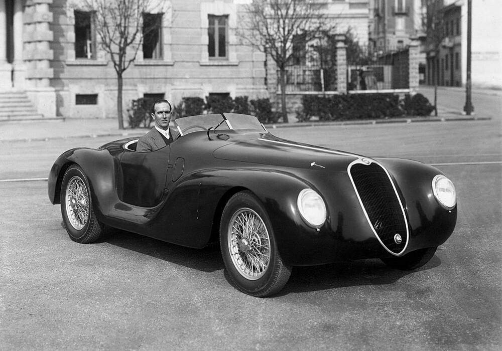 Fiche technique Alfa Romeo 6C 2500 Super Sport Torpedino Brescia (1940)