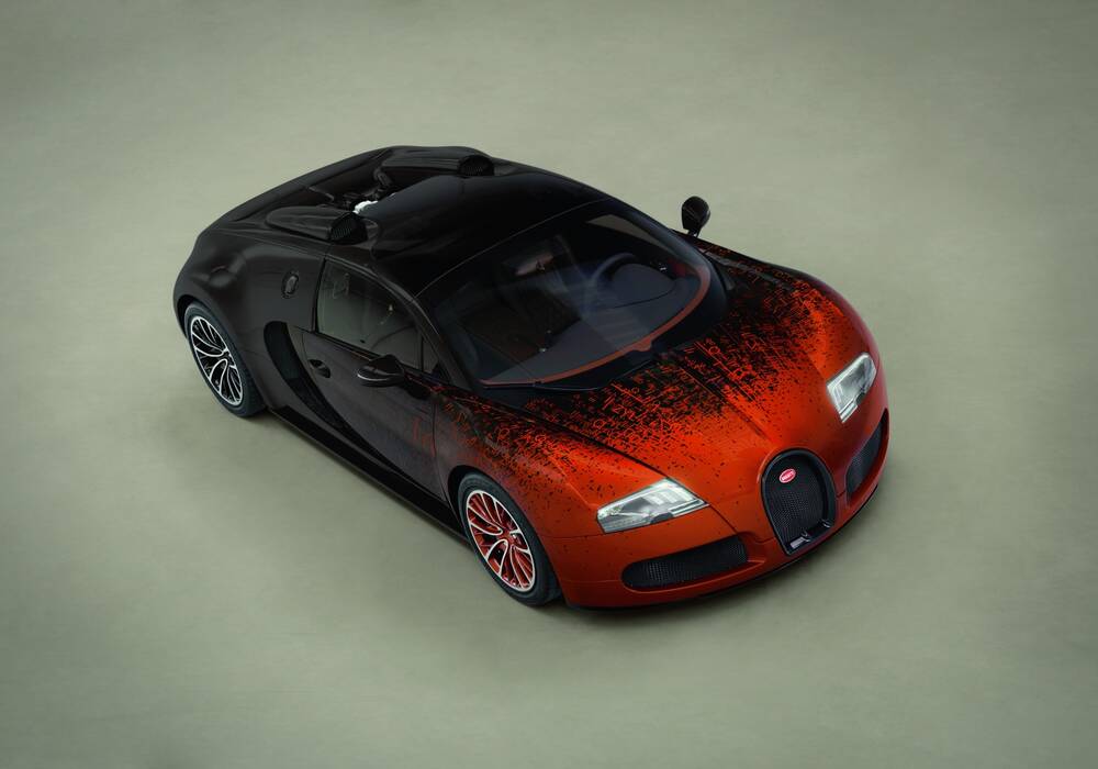 Fiche technique Bugatti EB 16.4 Veyron Grand Sport &laquo; Bernar Venet &raquo; (2012)