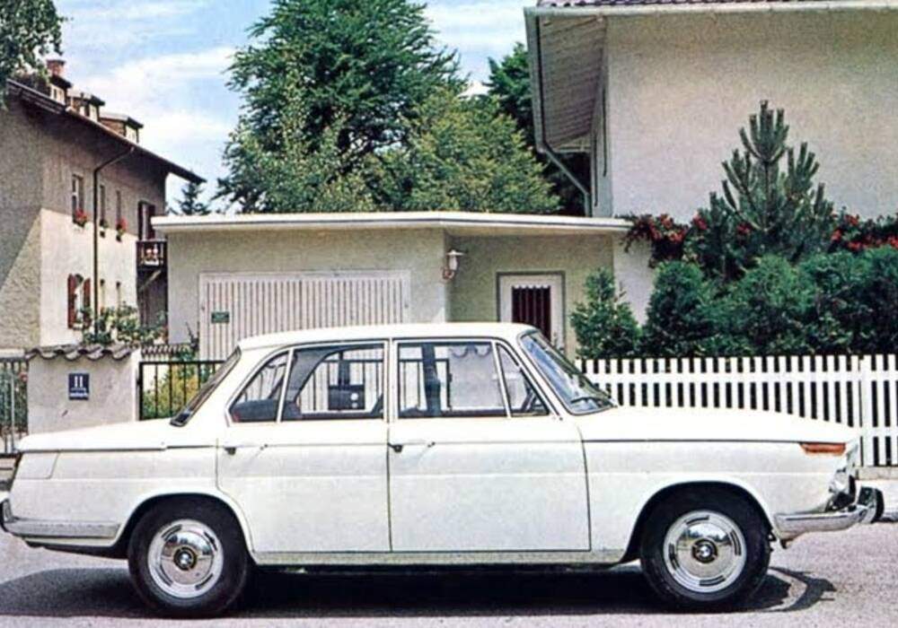 Fiche technique BMW 1800 Ti (M118) (1964-1966)