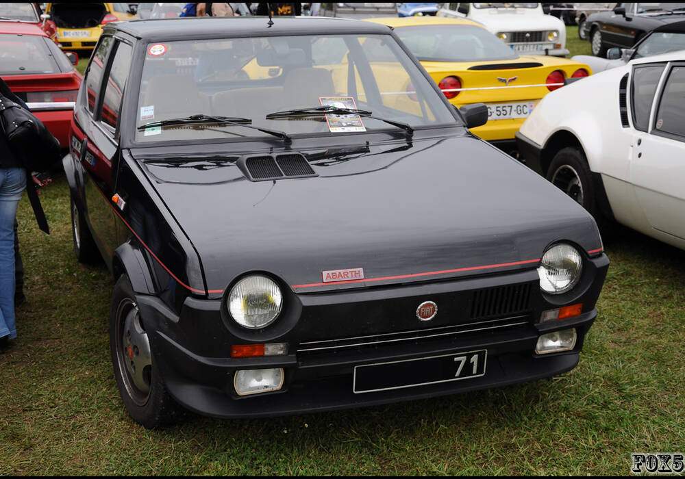 Fiche technique Fiat Ritmo Abarth 125 TC (1981-1983)