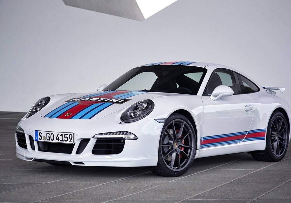 Fiche technique Porsche 911 Carrera S (991) &laquo; Martini Racing Edition &raquo; (2014)