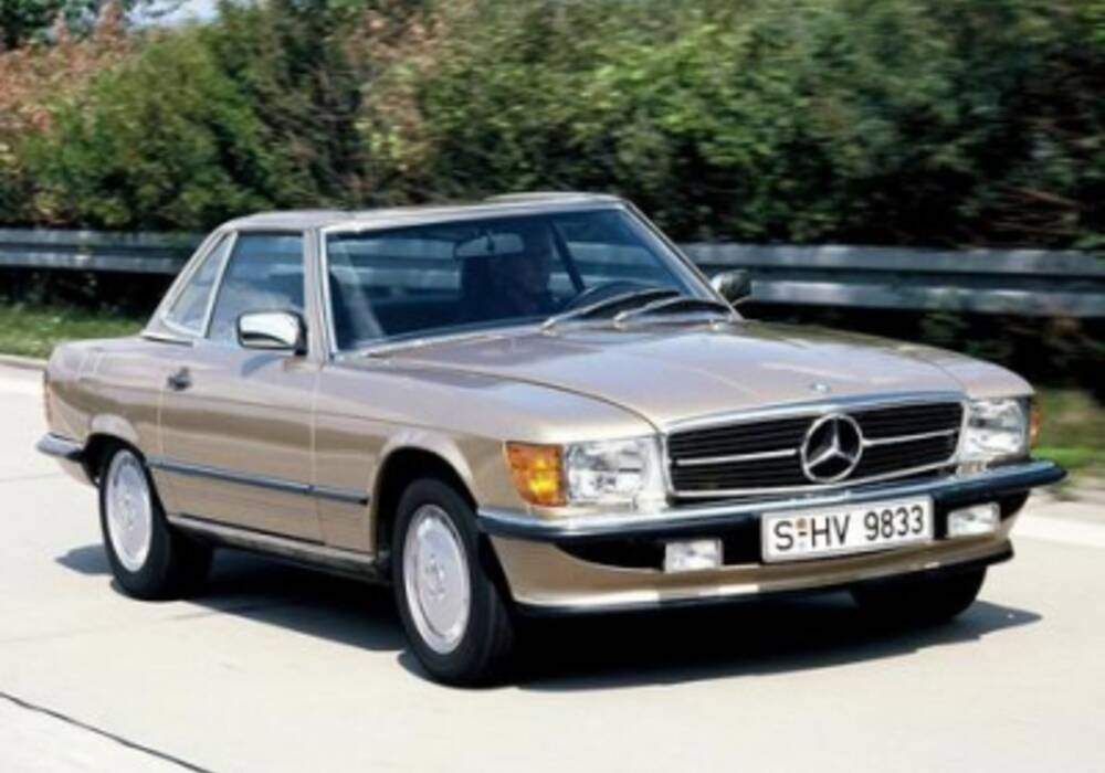 Fiche technique Mercedes-Benz 420 SL (R107) (1986-1988)