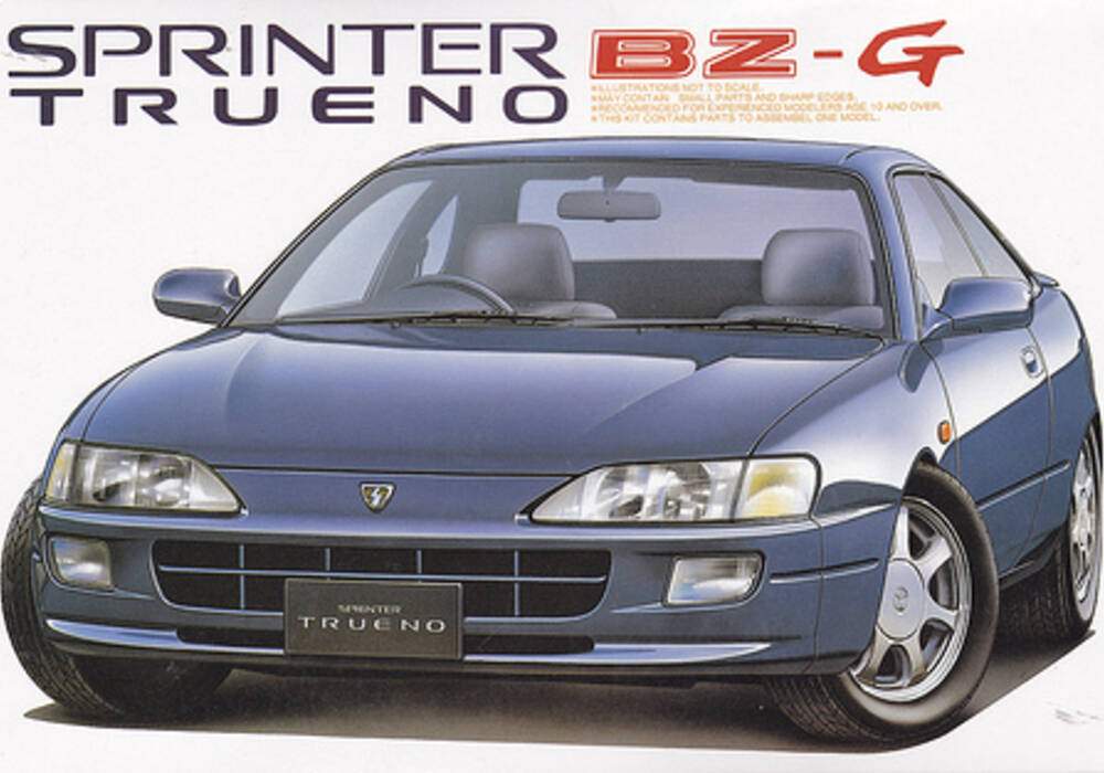 Fiche technique Toyota Sprinter VIII Trueno 1.6 20v (1995-2002)