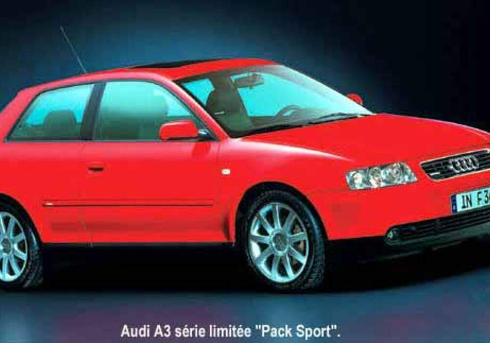 Fiche technique Audi A3 1.9 TDI 130 &laquo; Pack Sport &raquo; (2002)