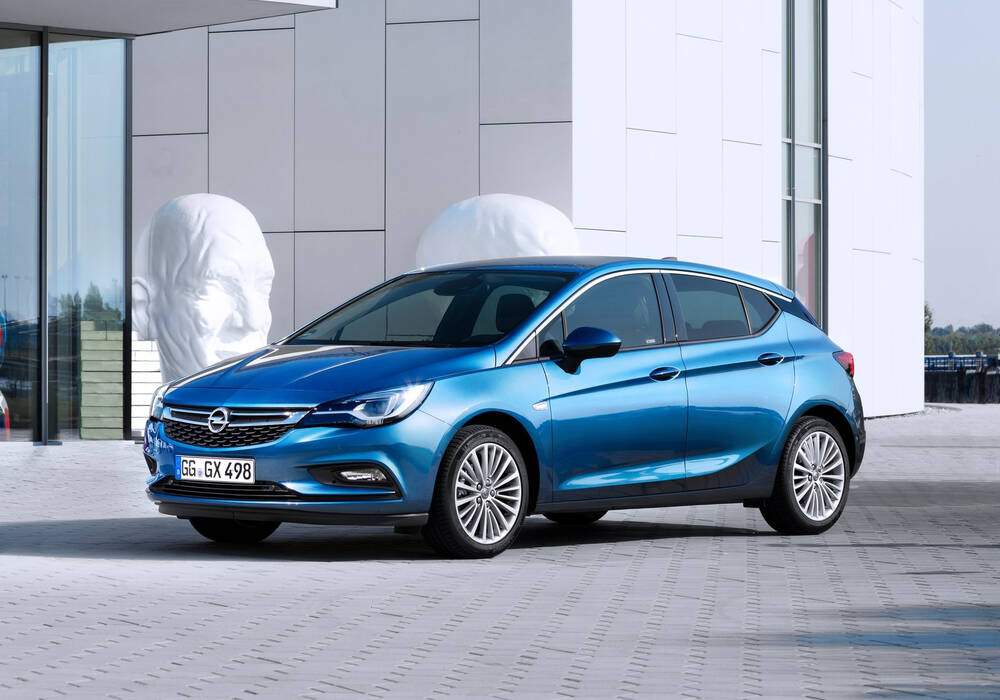 Fiche technique Opel Astra V 1.4 Turbo 125 (K) (2015-2019)